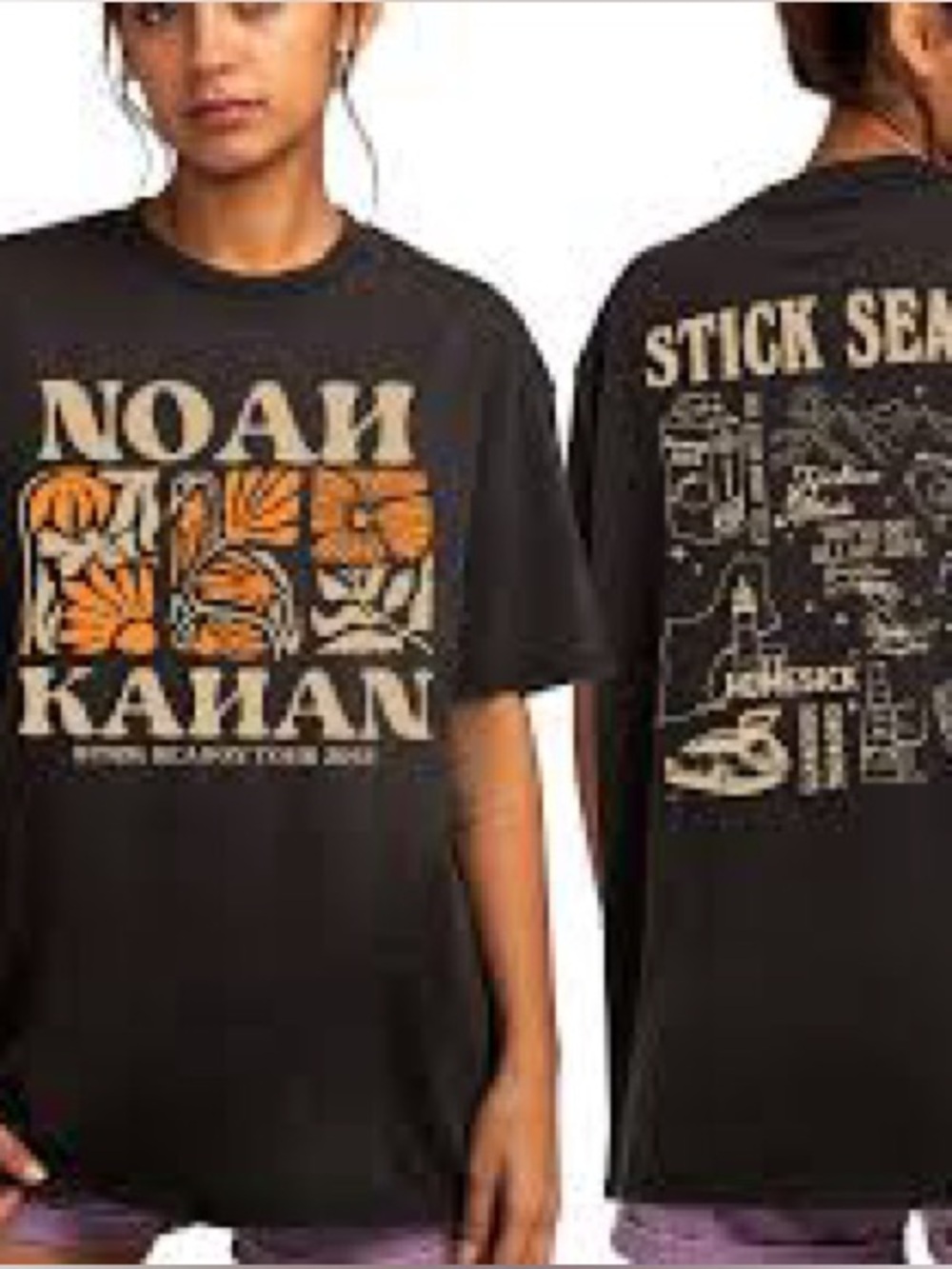 Noah Kahan 2023 Stick Season Tour Size XL Flawed